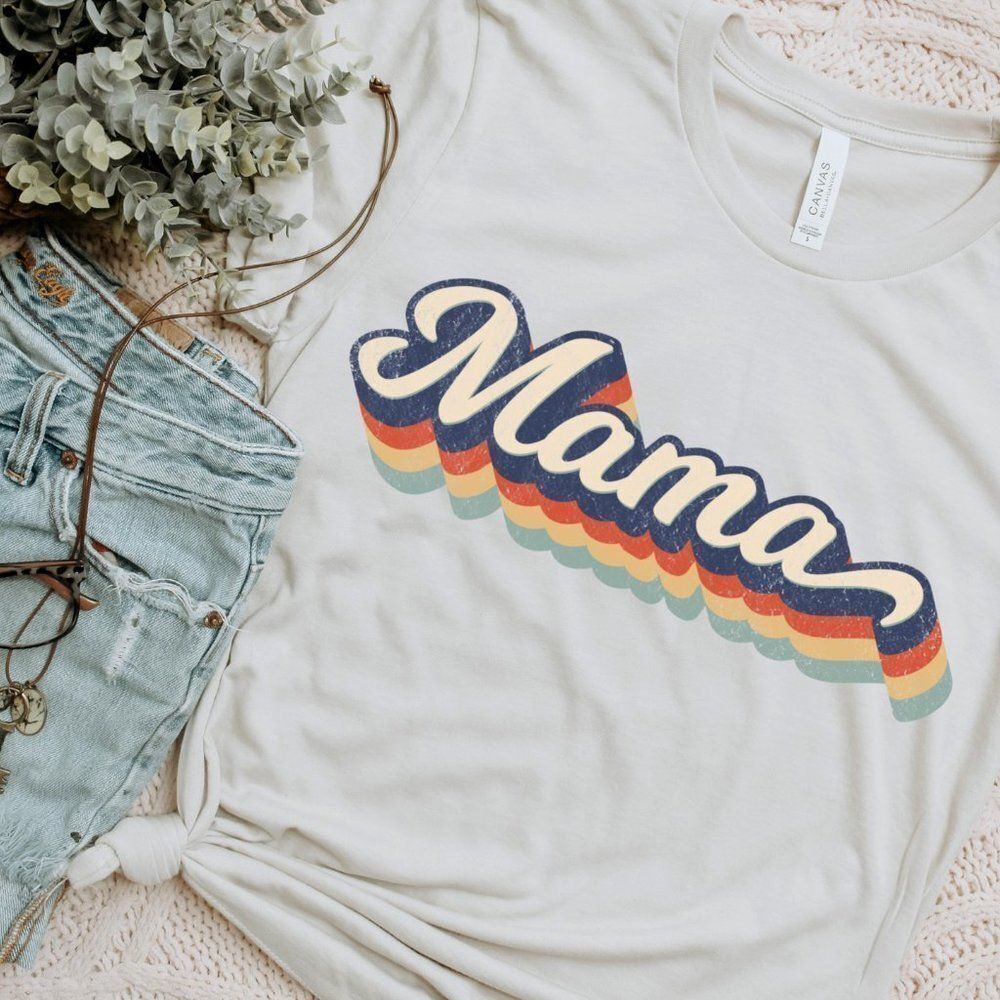 VINTAGE MAMA TSHIRT